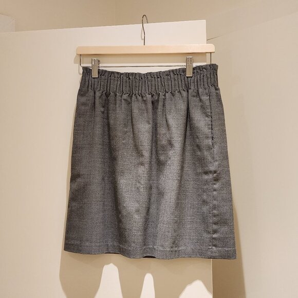 J.Crew Grey Short Skirt - Picture 1 of 4